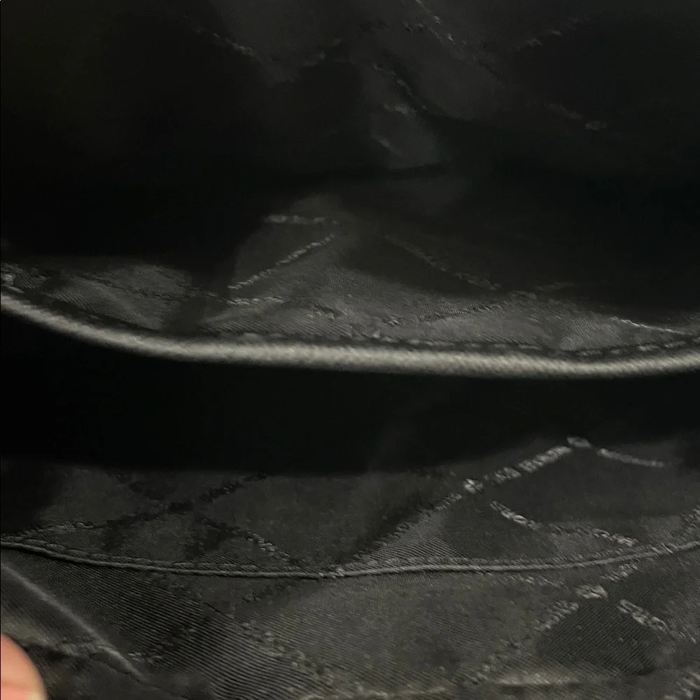 Michael Kors Large Crossbody Leather Black MK